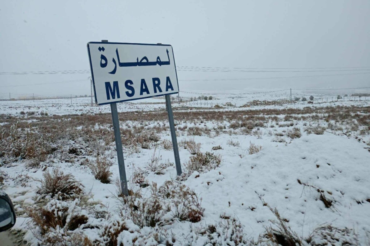 Neve Algeria 26 gennaio