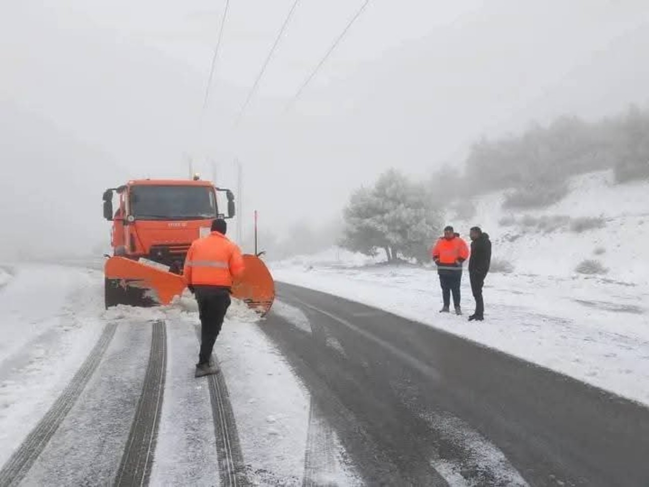 Neve Algeria protezione civile
