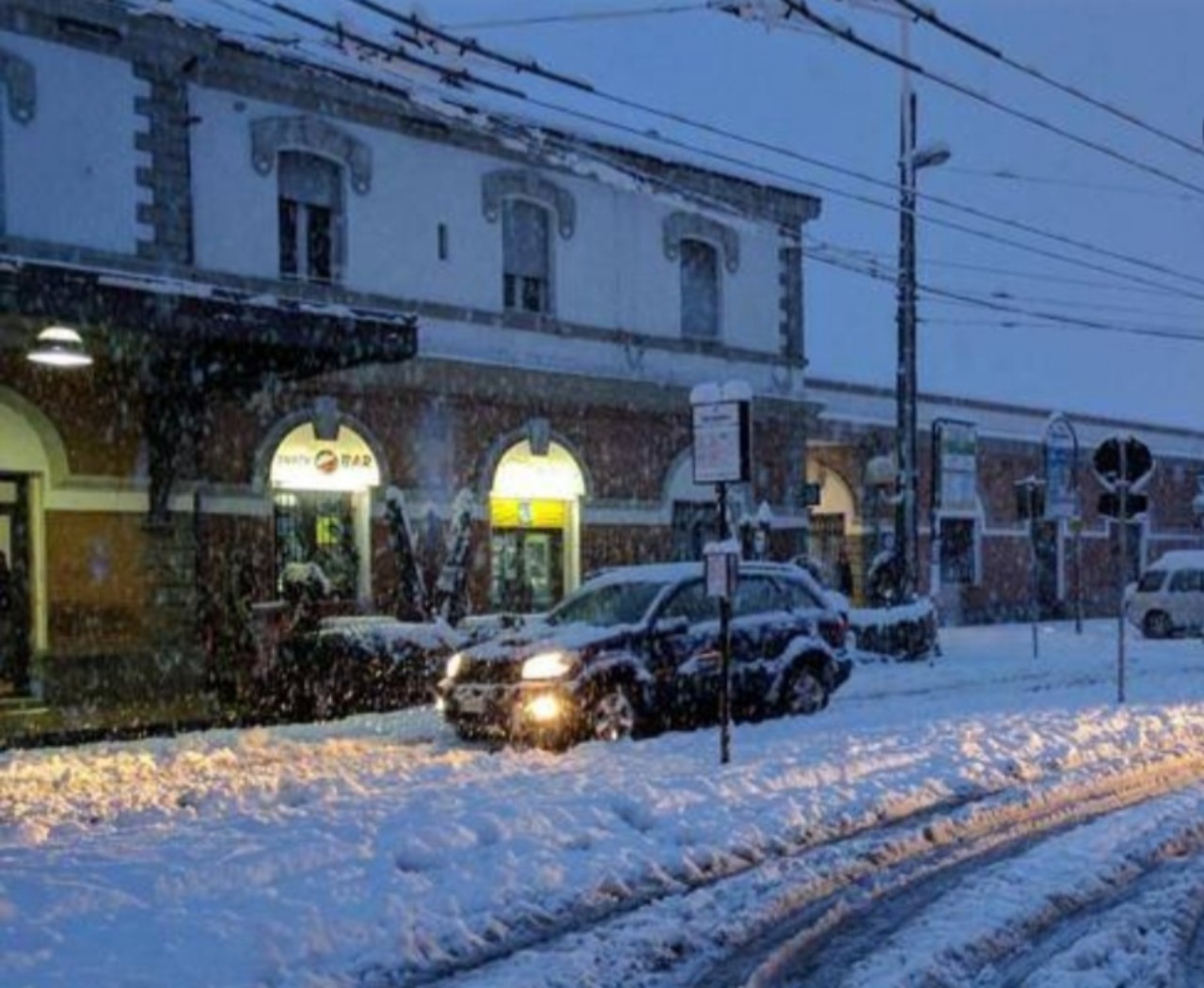 Neve Chieti scalo