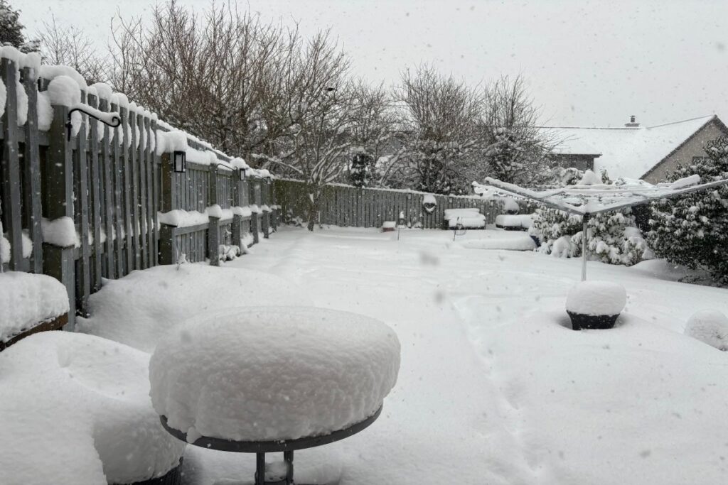 Neve Regno Unito Aberdeenshire
