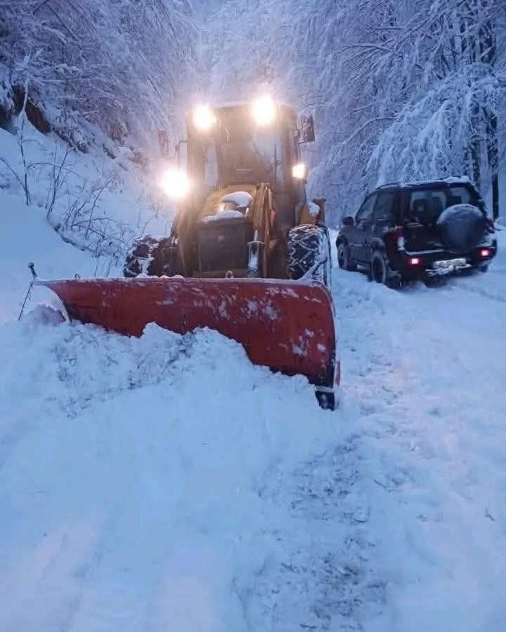 Neve e disagi Romania 5 gennaio