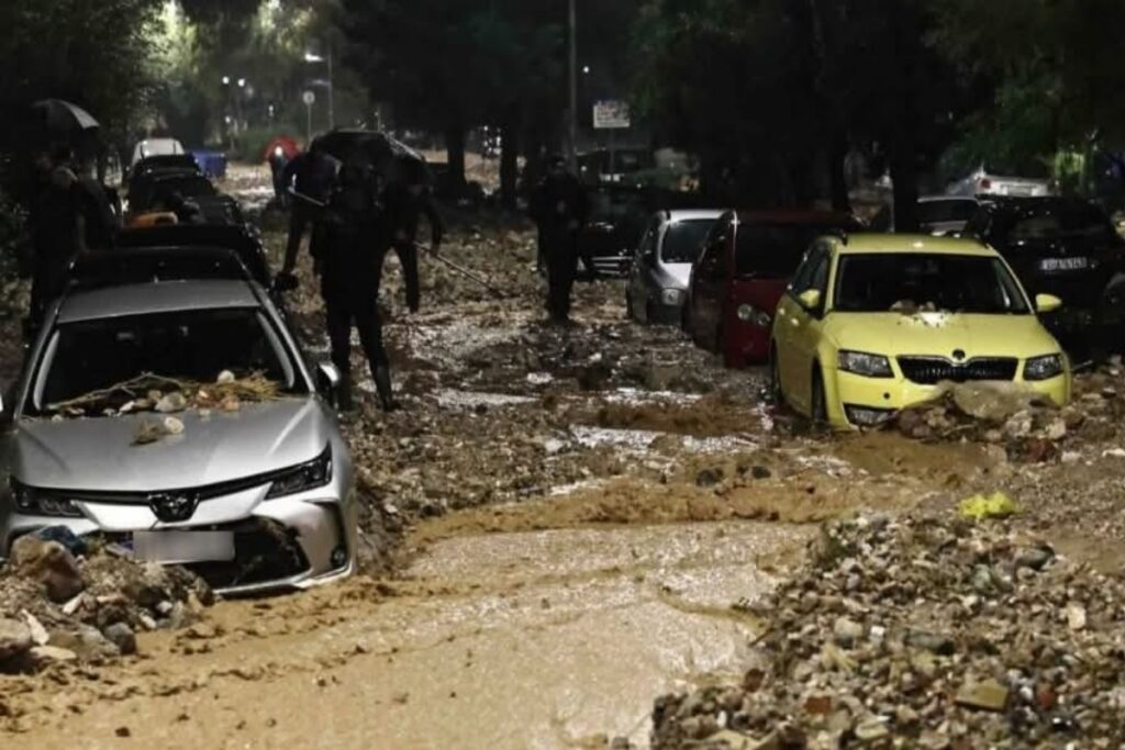 Piogge Atene