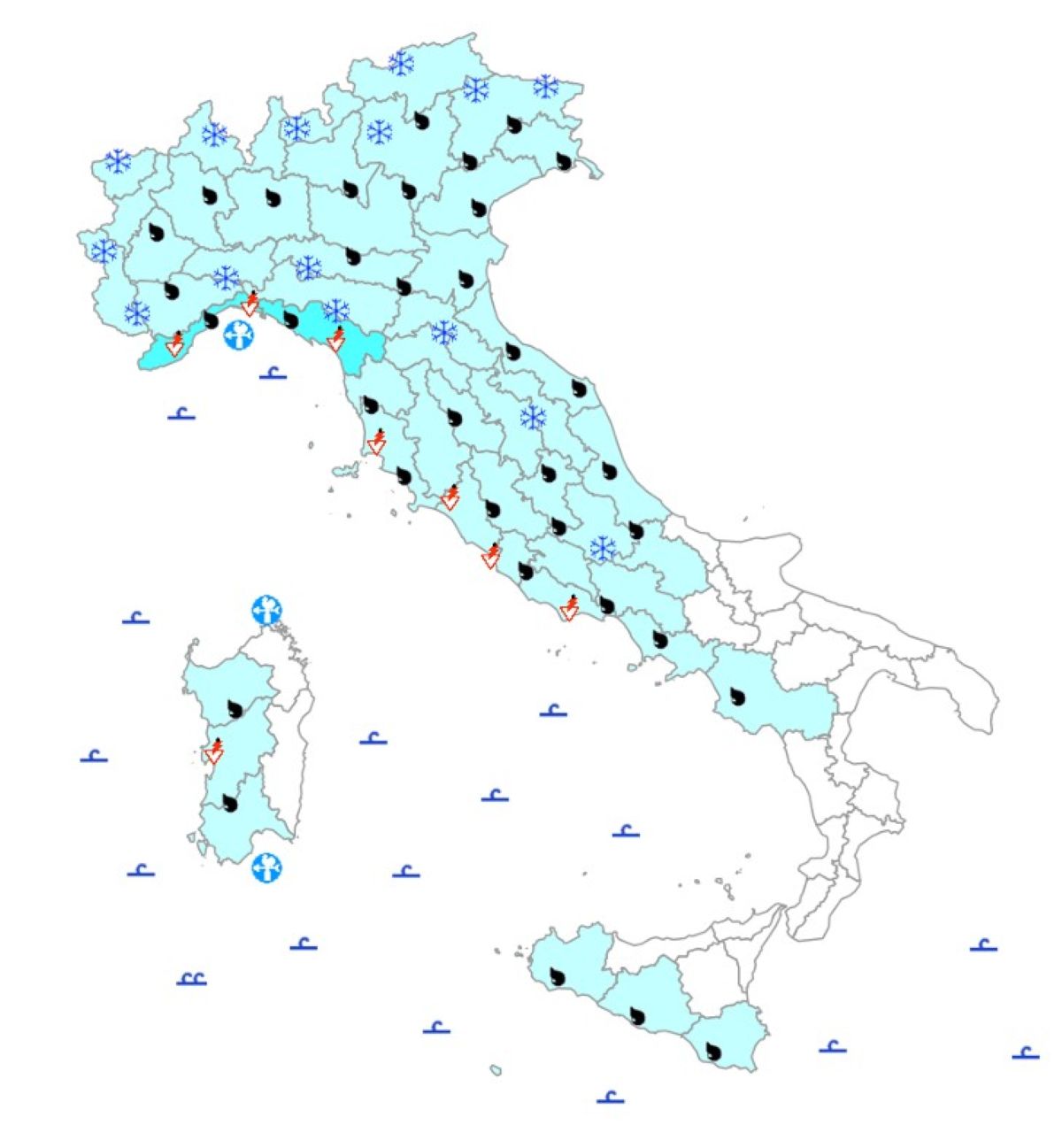 Protezione Civile 23 gennaio