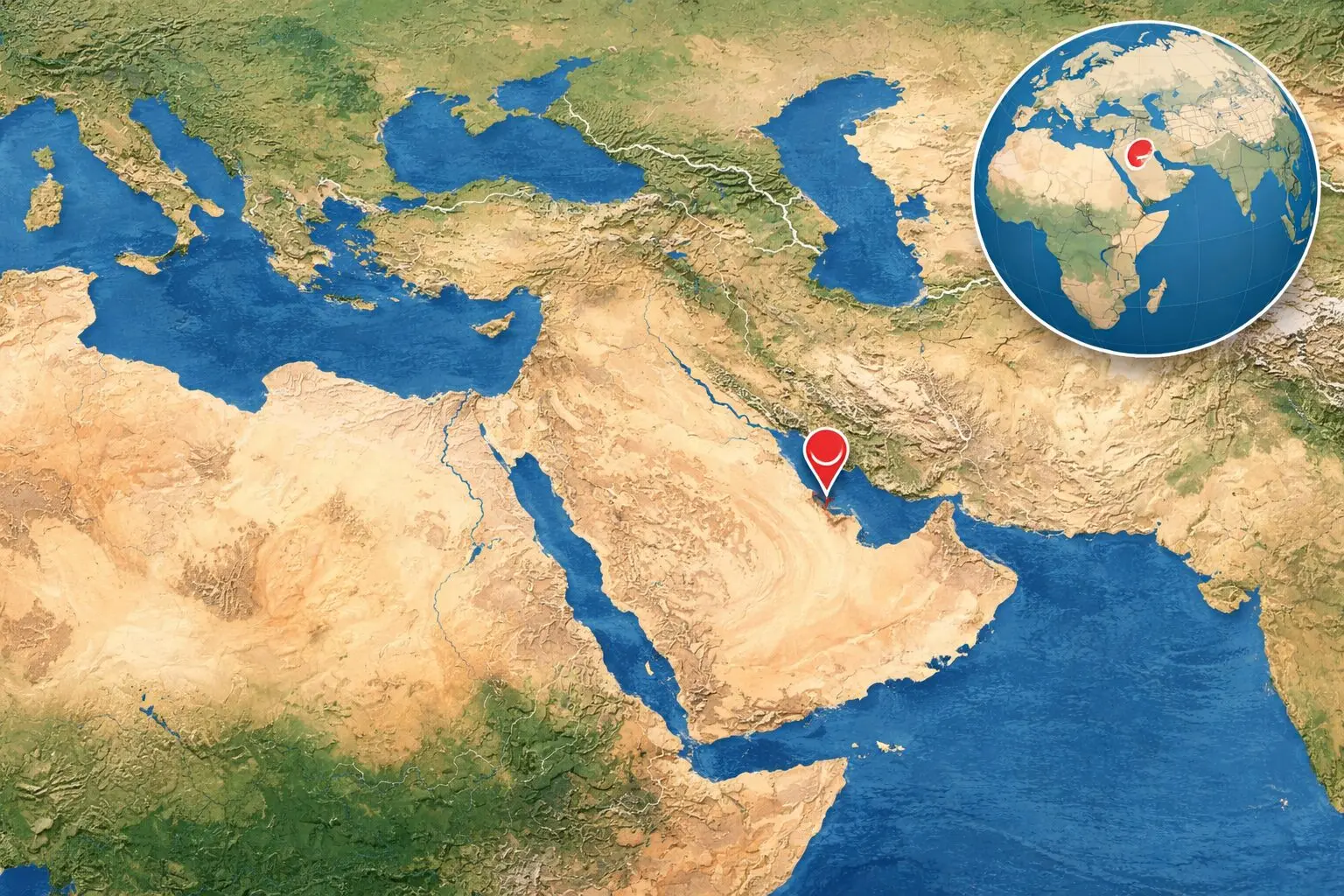 Ras Al Khaimah mappa