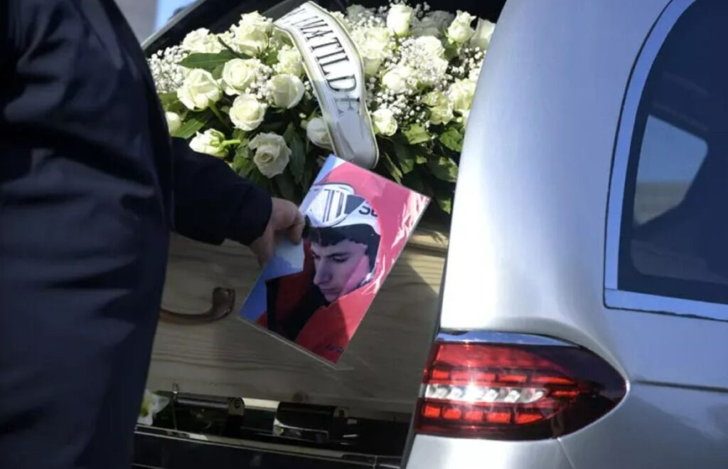 Riccardo Minghetti incendio Crans-Montana