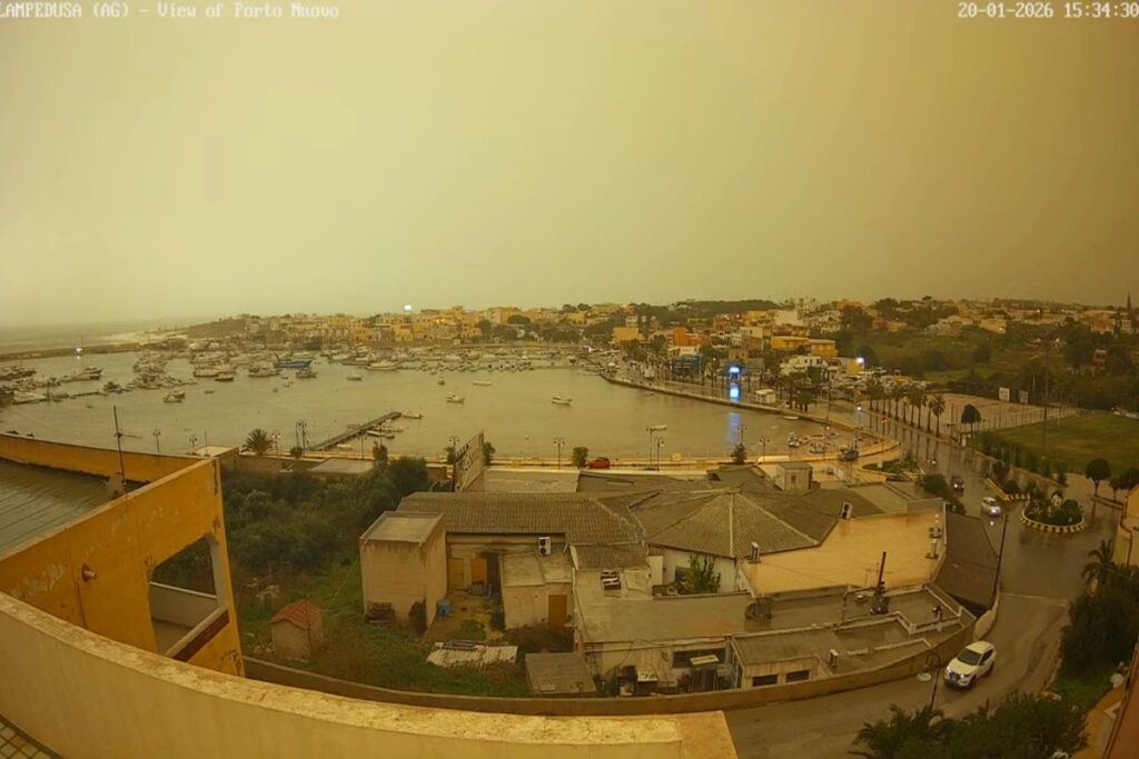 Sabbia Sahara Lampedusa