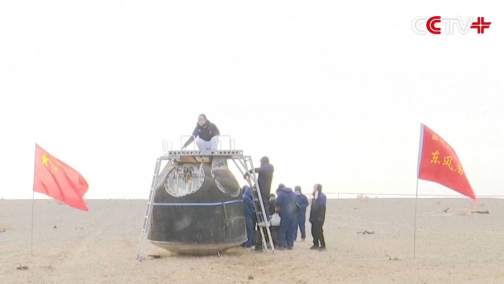 Shenzhou 20 capsula rientro