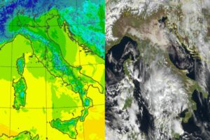 Temperature massime e satellite 26 gennaio