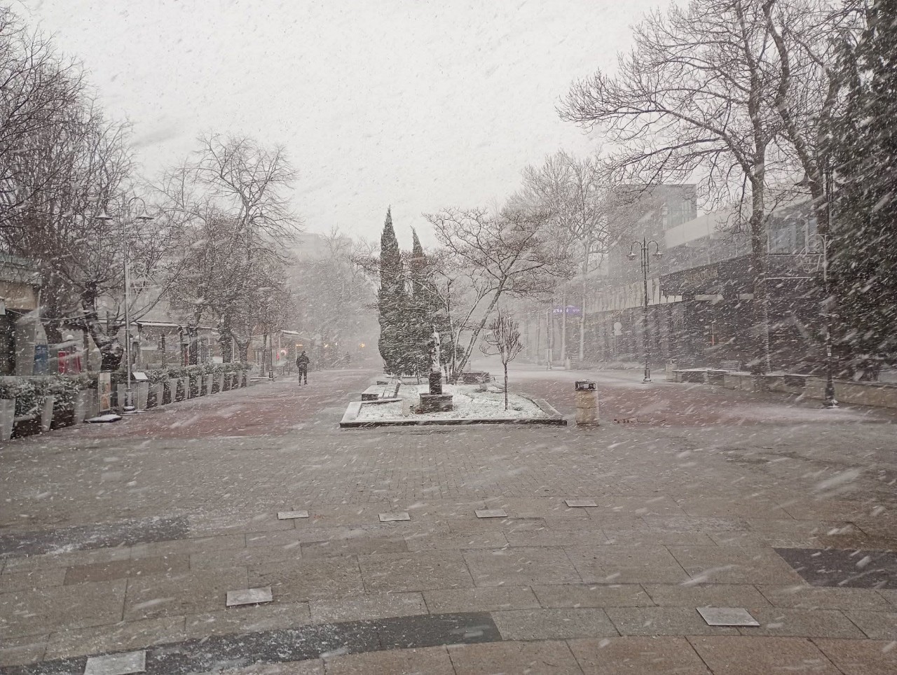 Tempesta di neve Varna 