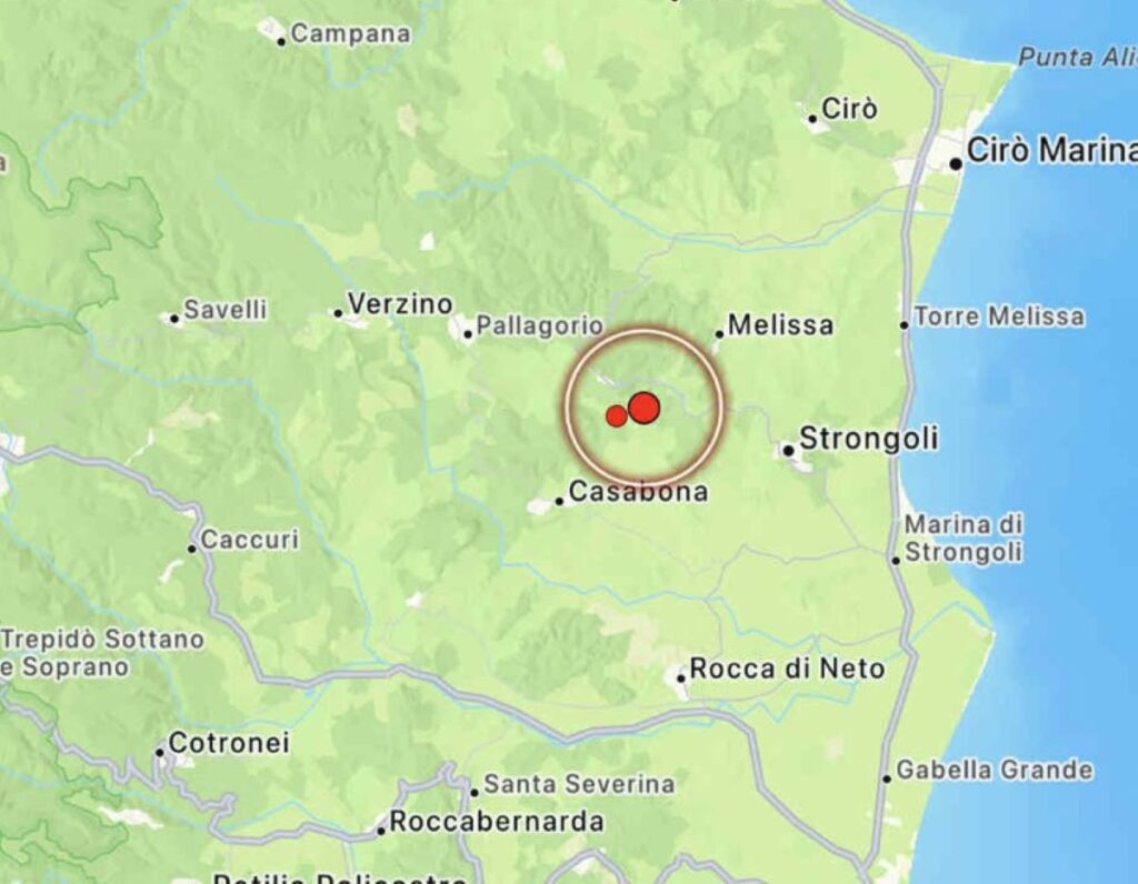 Terremoto Calabria