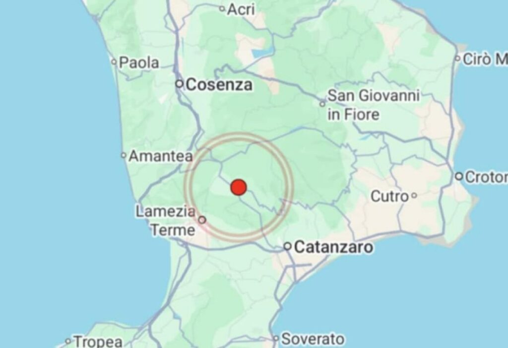 Terremoto Catanzaro