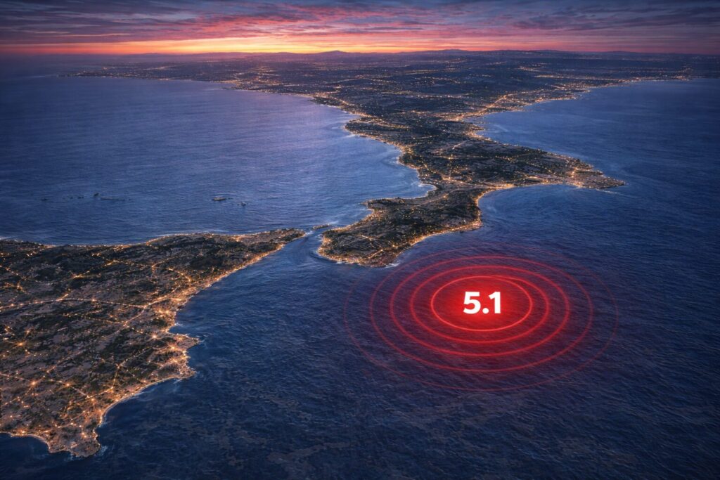Terremoto Mar Ionio