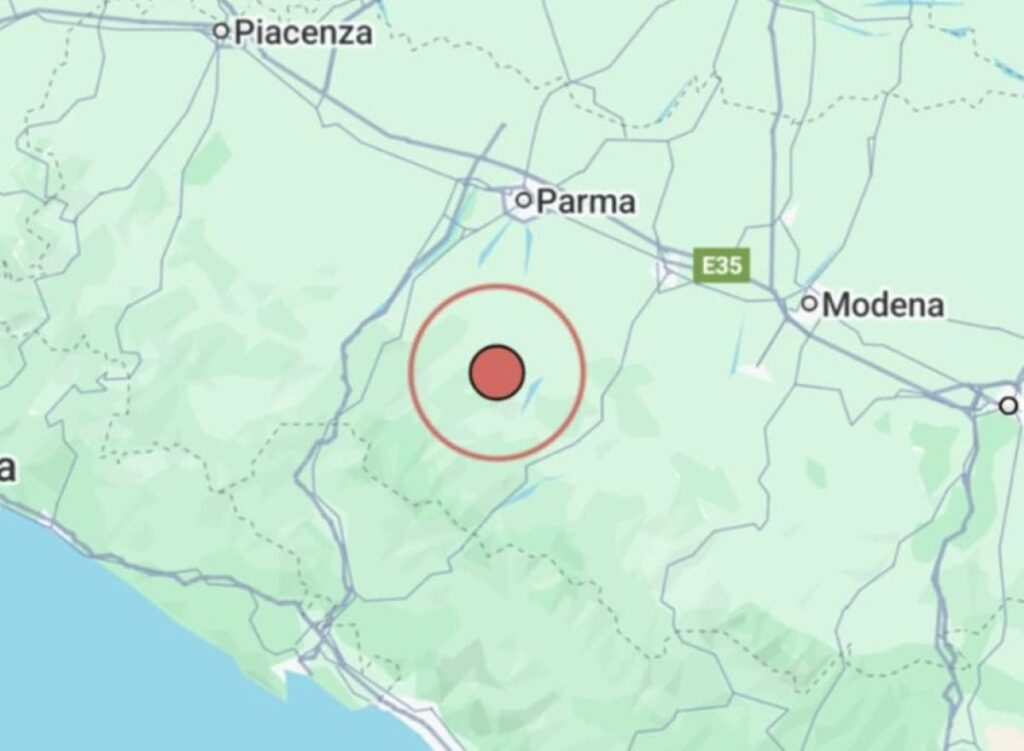 Terremoto Parma