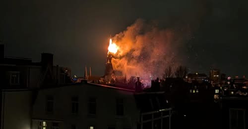 Vondelkerk incendio chiesa amsterdam (1)