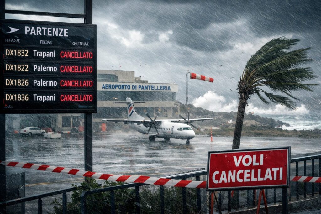 aeroporto pantelleria voli cancellati