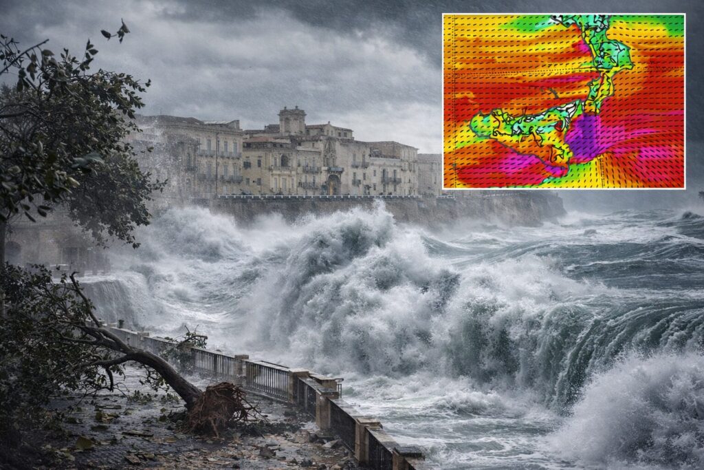 allerta meteo 20 gennaio 2026 mareggiata sicilia
