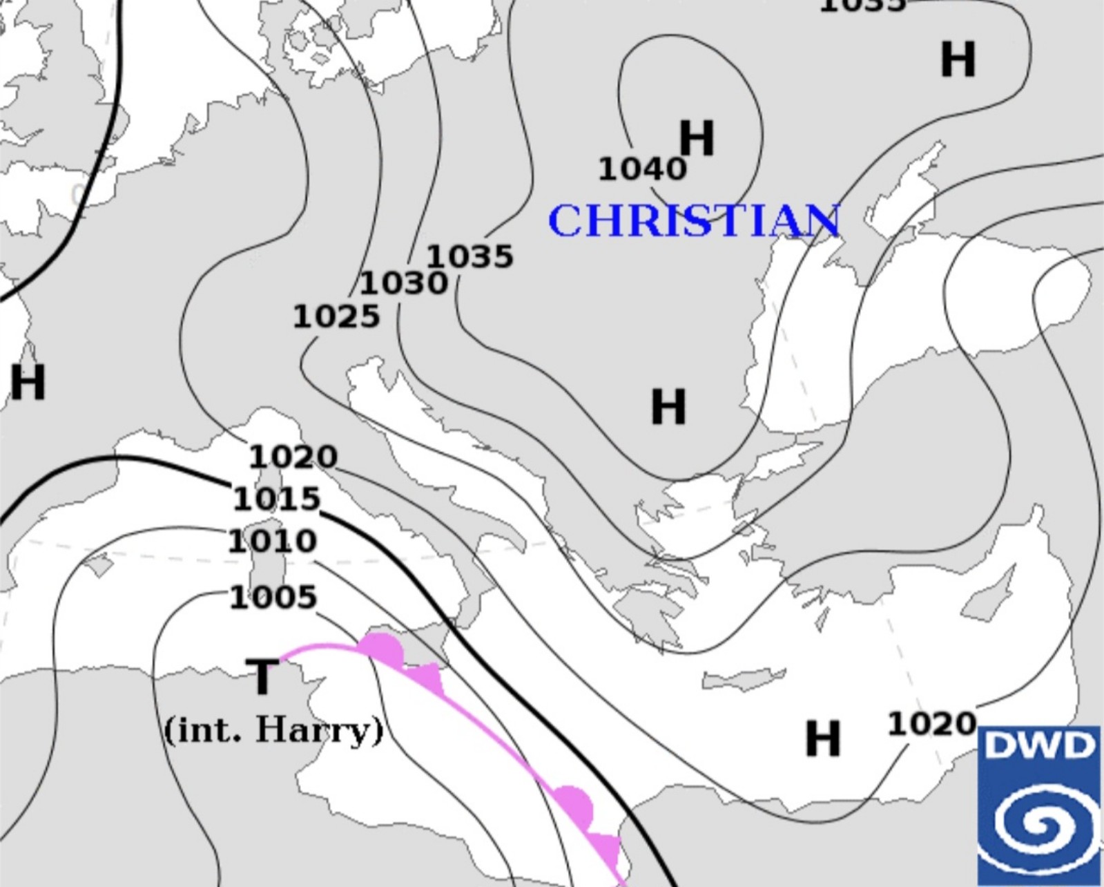 Allerta meteo ciclone Harry