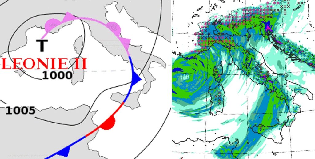 allerta meteo ciclone leonie
