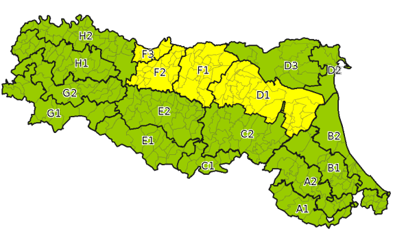 allerta meteo emilia romagna