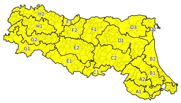 allerta meteo emilia romagna freddo gelo 8 gennaio