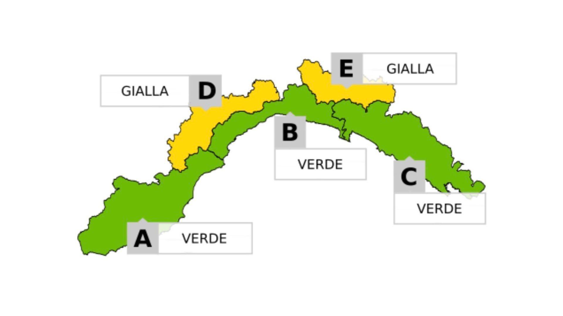 allerta meteo neve liguria