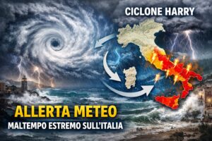 allerta meteo nuovo ciclone italia