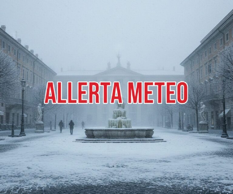 allerta meteo regionale freddo gelo