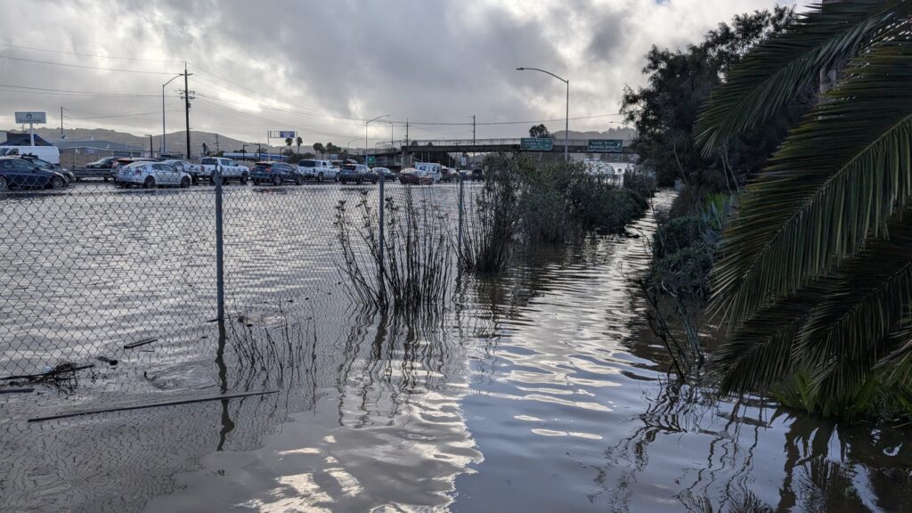 alluvione california maltempo maree