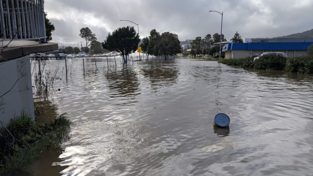 alluvione california maltempo maree