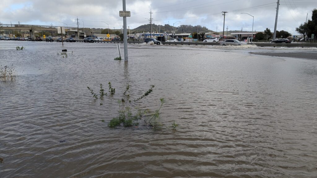 alluvione california maltempo maree
