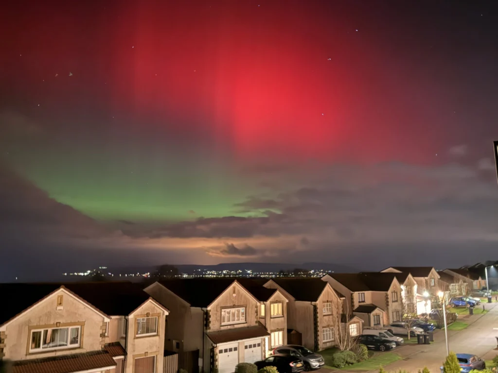 aurora boreale 19 gennaio