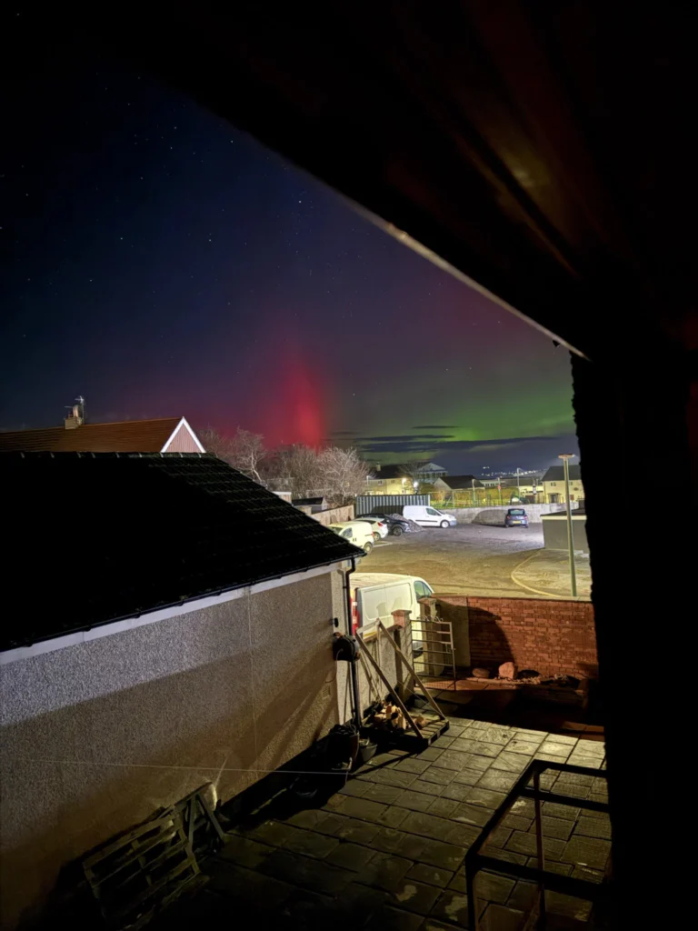 aurora boreale 19 gennaio