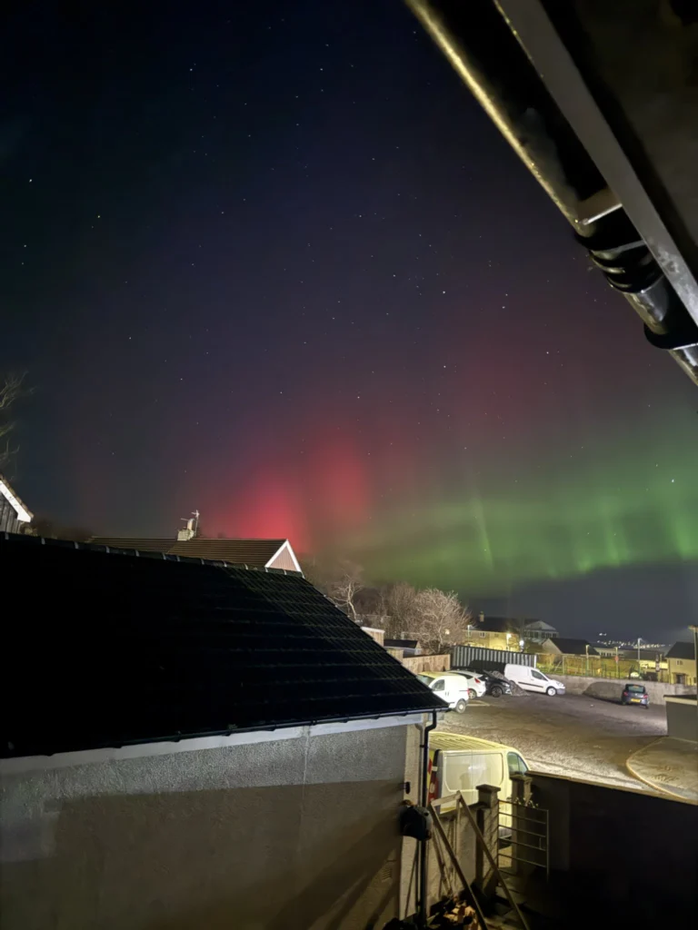 aurora boreale 19 gennaio
