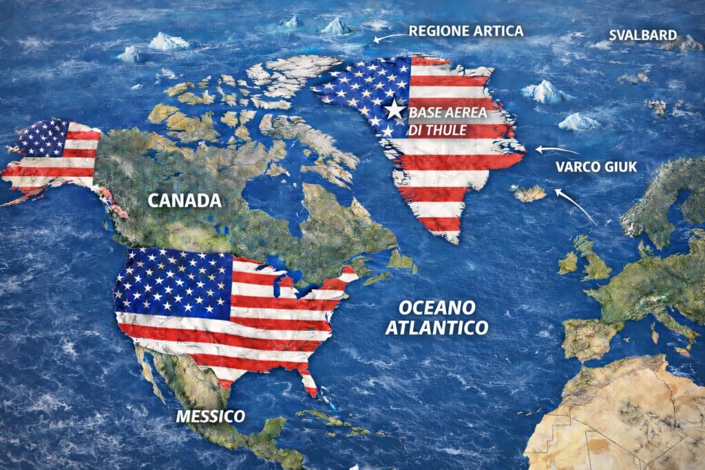 cartina groenlandia usa