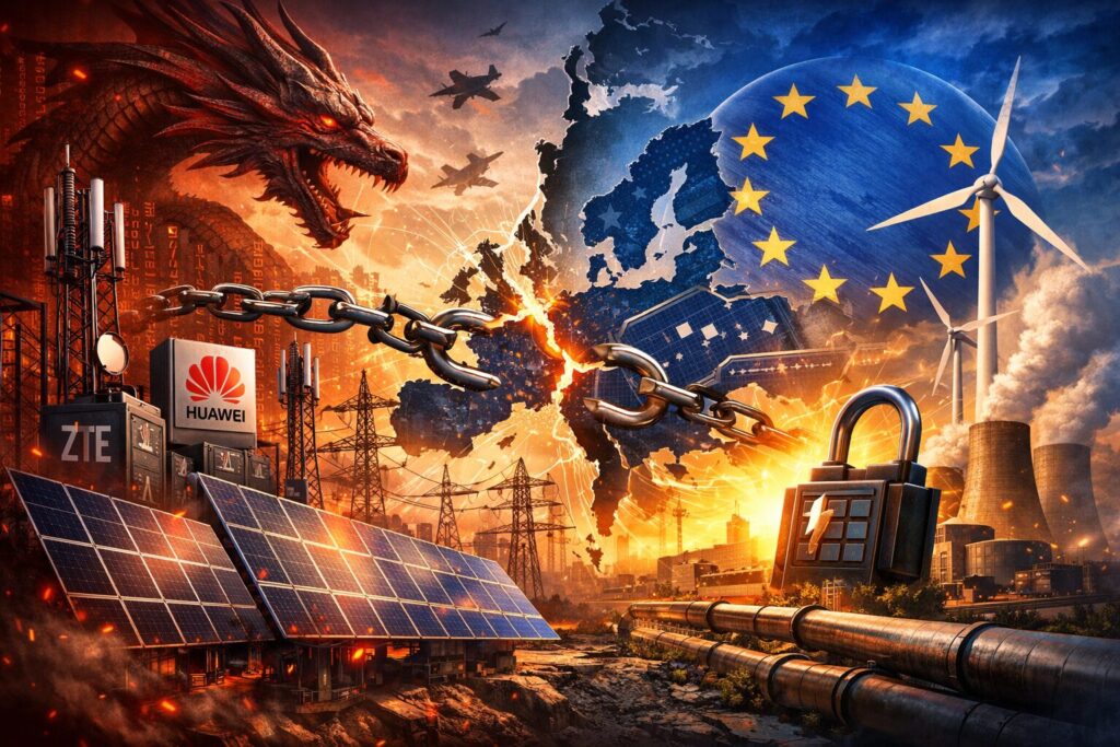 energia europa cina