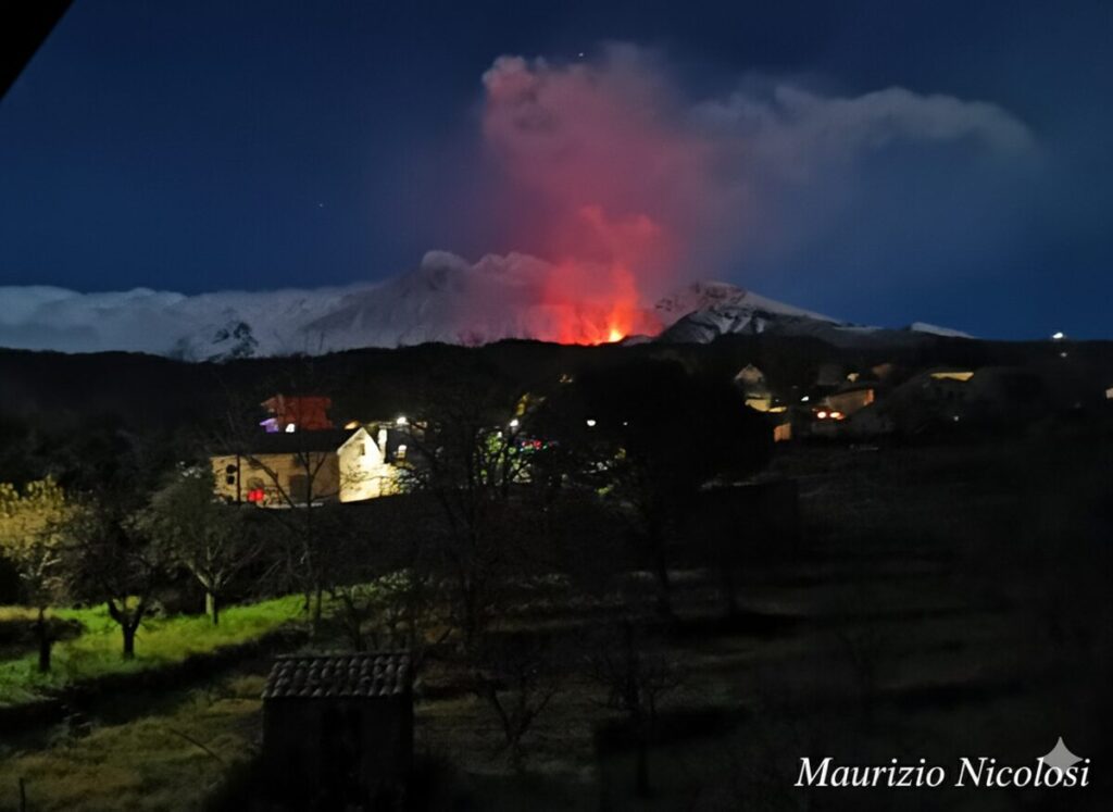 eruzione etna
