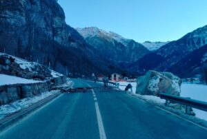 frana valle aosta issime