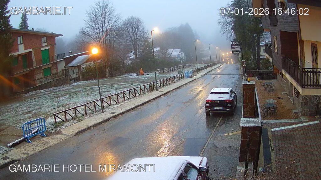 neve gambarie inizio 7 gennaio 2026