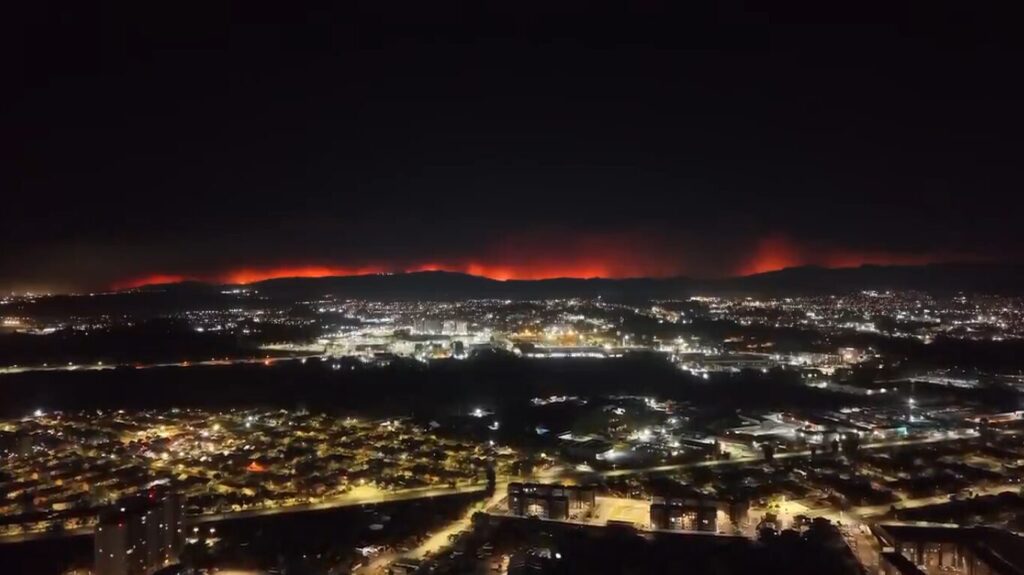 incendi cile