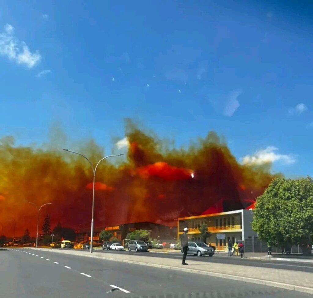 incidente chimico sudafrica