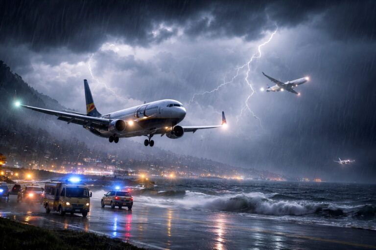 maltempo aereo