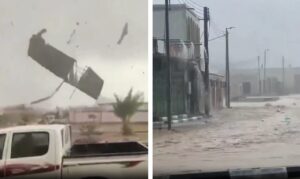 maltempo arabia saudita