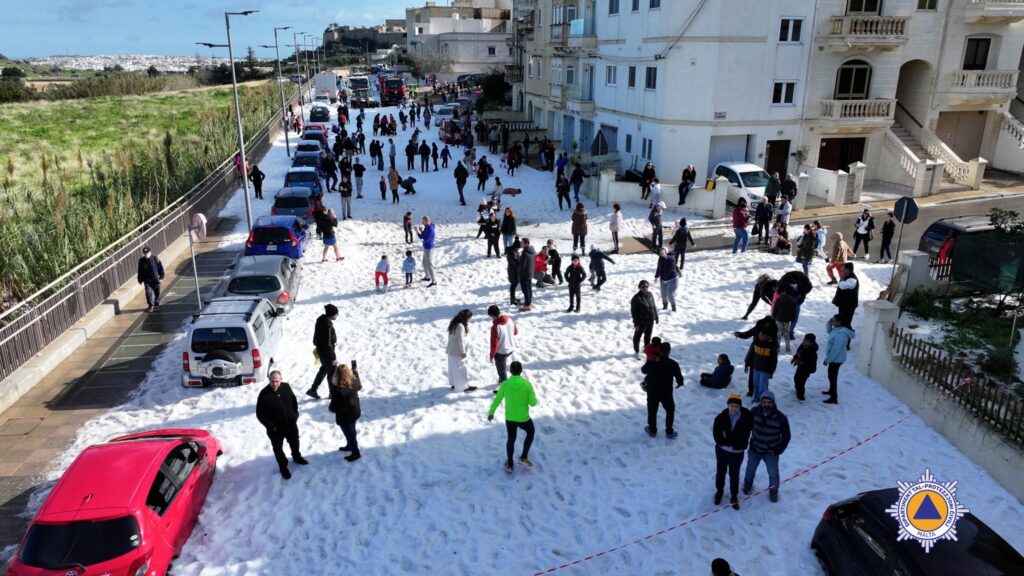 maltempo grandine malta