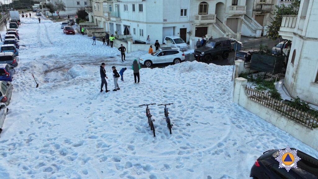 maltempo grandine malta