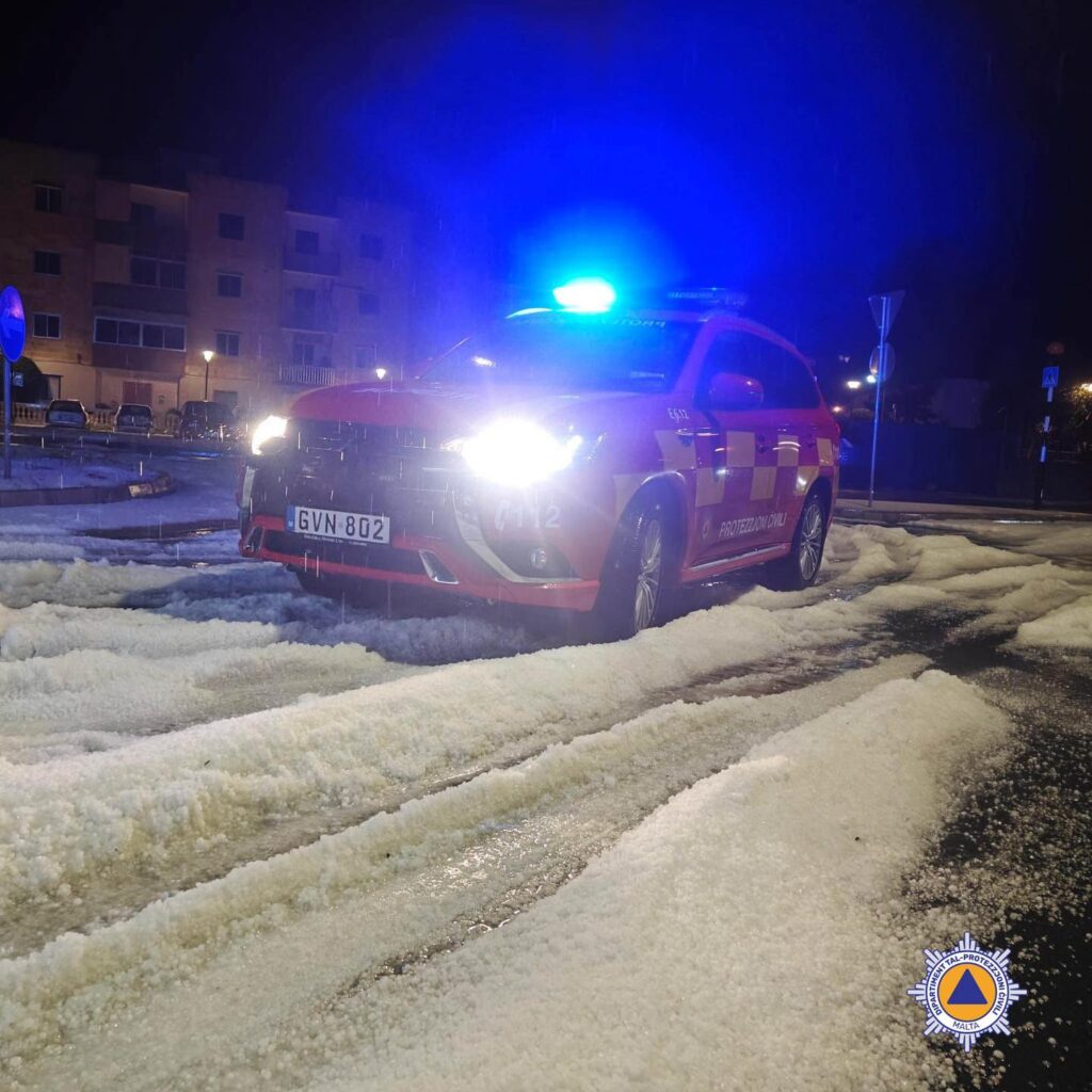 maltempo grandine malta