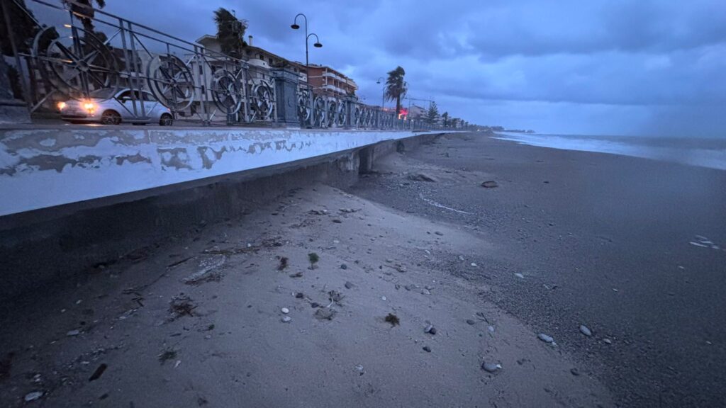 maltempo marina di gioiosa jonica