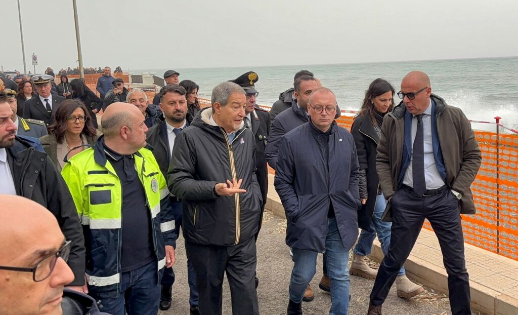 maltempo melito visita musumeci