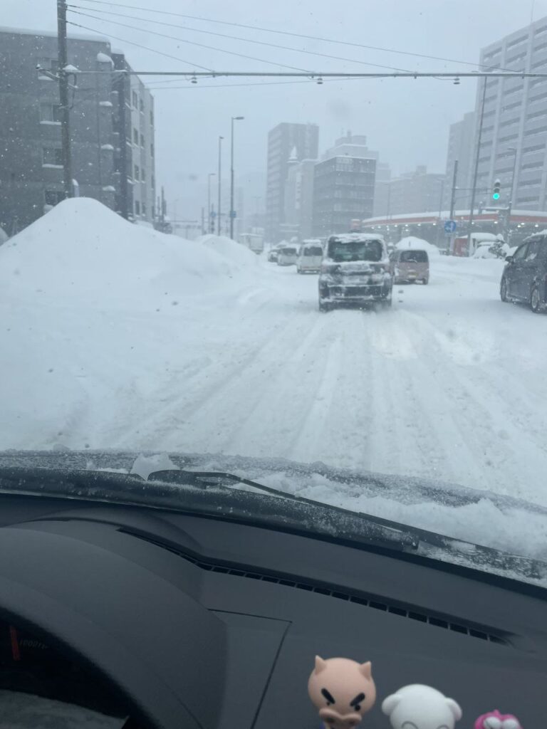 maltempo neve giappone sapporo