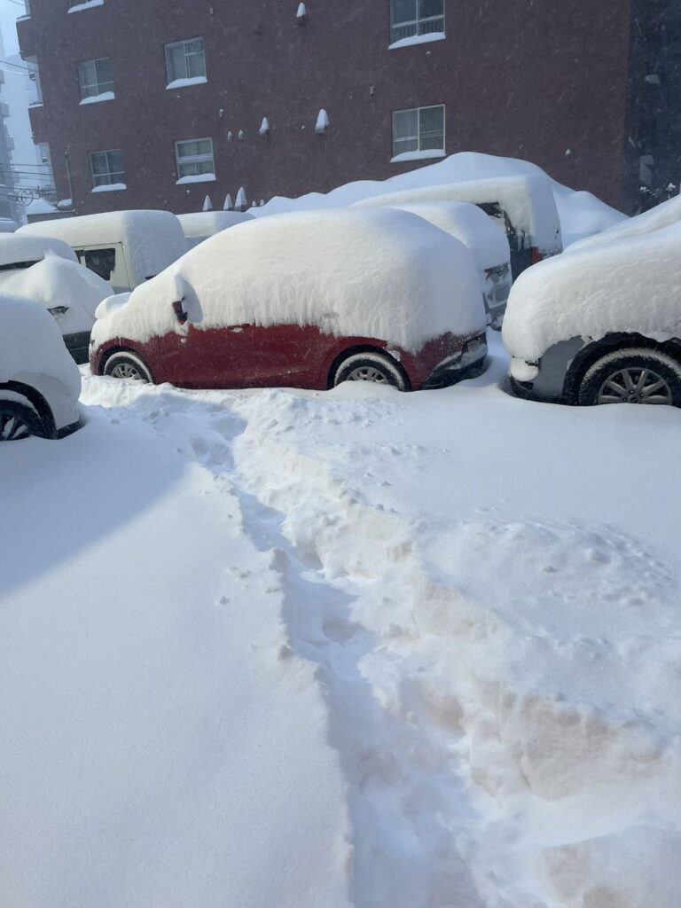 maltempo neve giappone sapporo