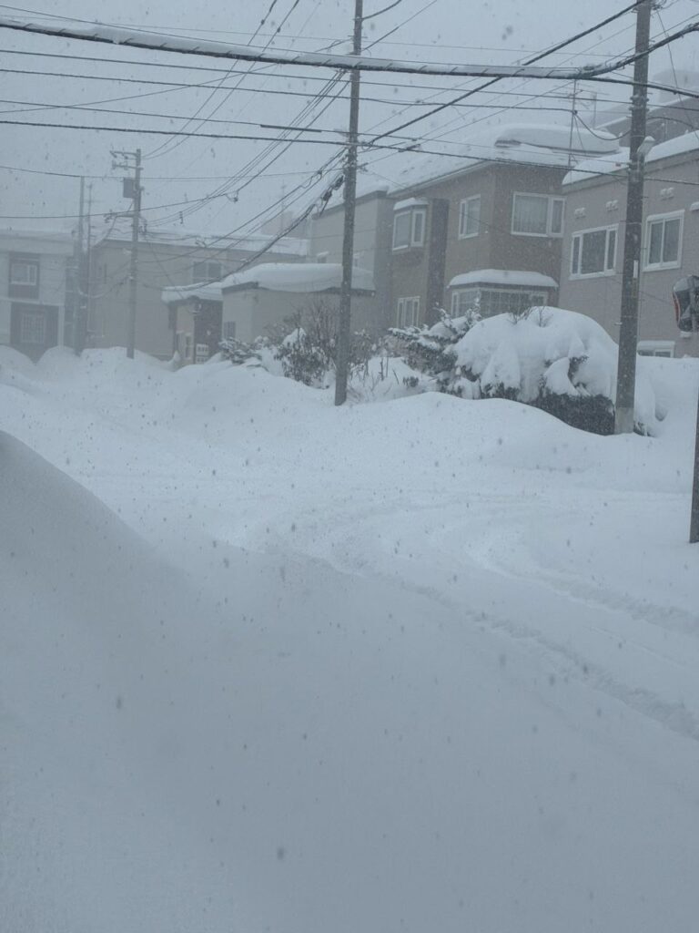 maltempo neve giappone sapporo